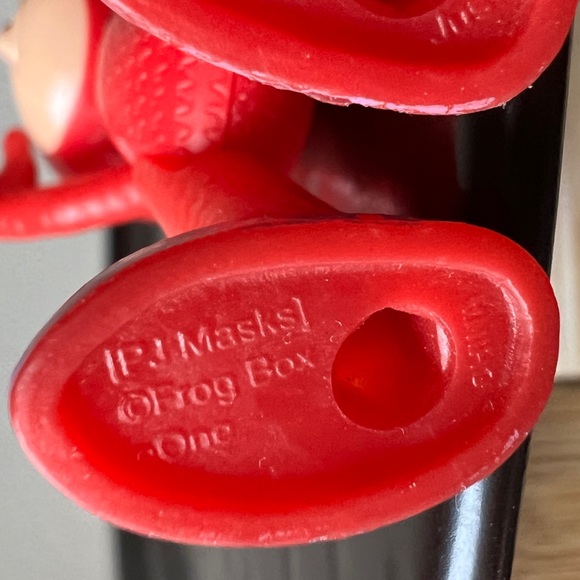 PJ Masks Owlette Red Action Figure 3.25" Frog Box Just Play Cake Topper - Picture 8 of 9